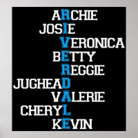 Archie josie betty jughead veronica cheryl r