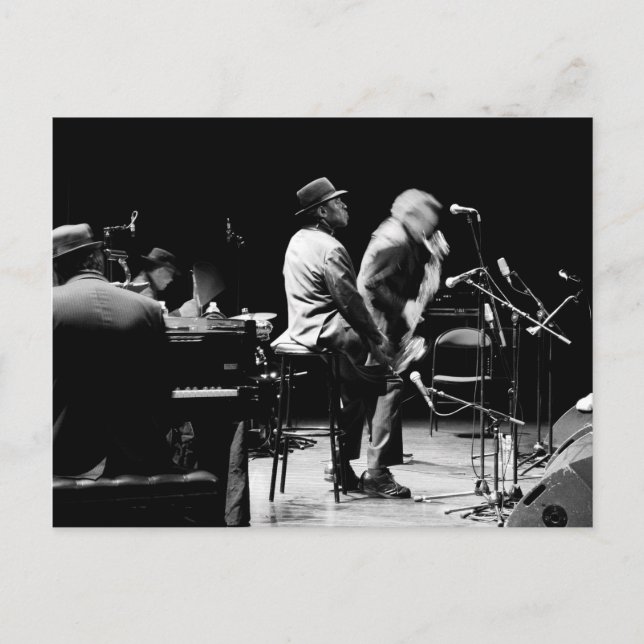 Archie Shepp Denis Colin 5 Banlieues Bleues 2010 Postcard (Front)