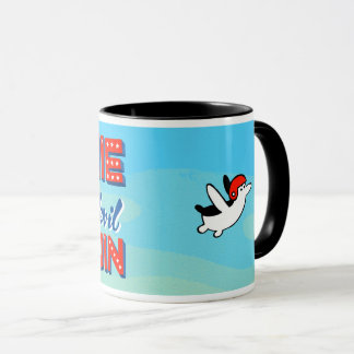 Archie the Daredevil Penguin Mug