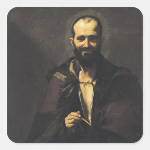 Archimedes 1630 square sticker