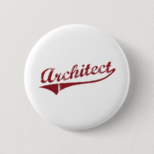 Architect 6 Cm Round Badge