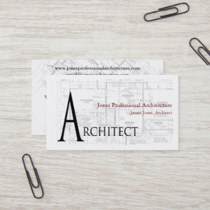 Architect Architecture Business Card