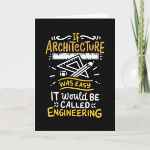 Architect Architecture Card