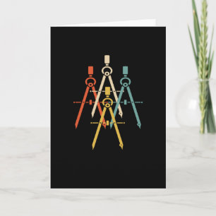 Architect architecture circle card