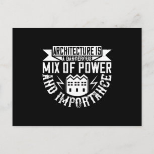 Architect - Architecture Is A Mix Postcard