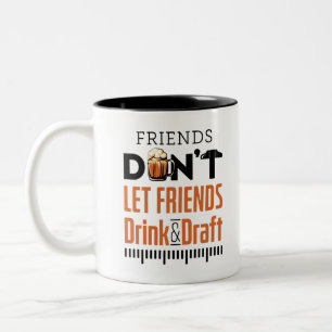 Architect Architecture Student Drink and Draft Two-Tone Coffee Mug