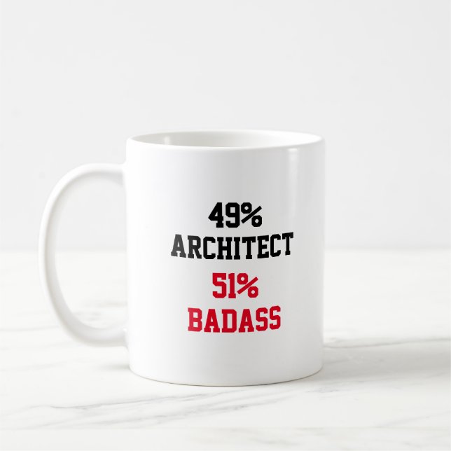 Architect Badass Coffee Mug (Left)