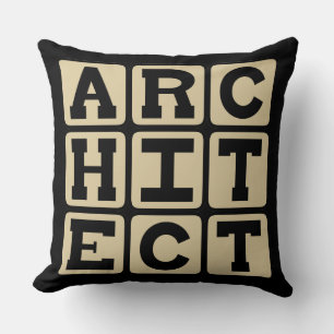 Architect, Building Designer Cushion