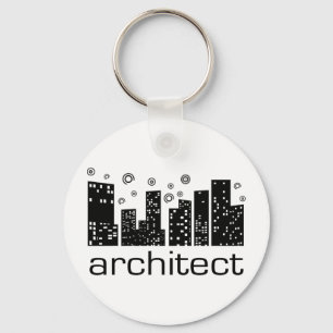 Architect Buildings Cool design! Key Ring