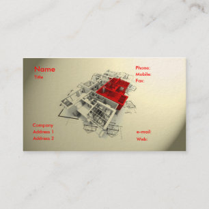 Architect Business Card