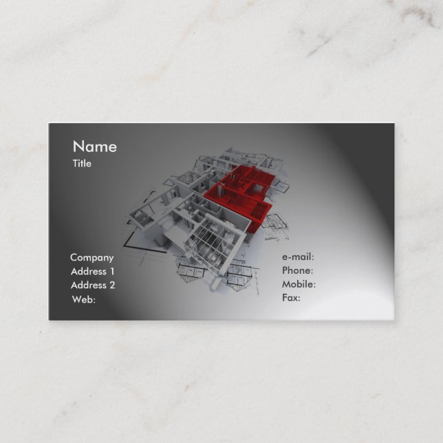 Architect Business Card (Front)