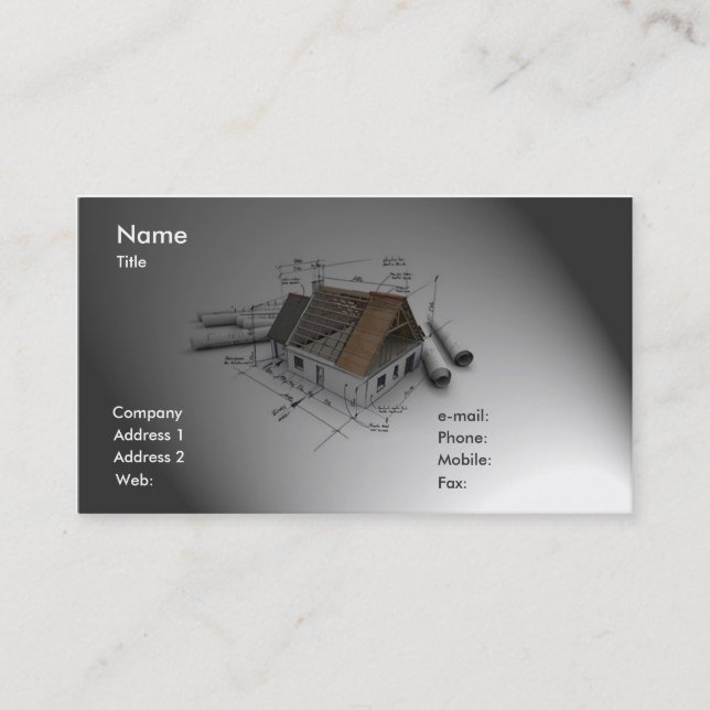 Architect Business Card (Front)