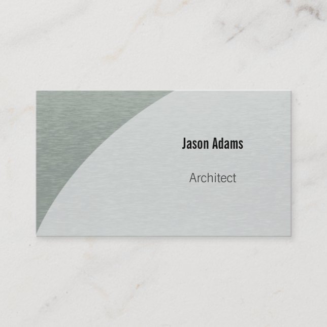 Architect Business Card (Front)