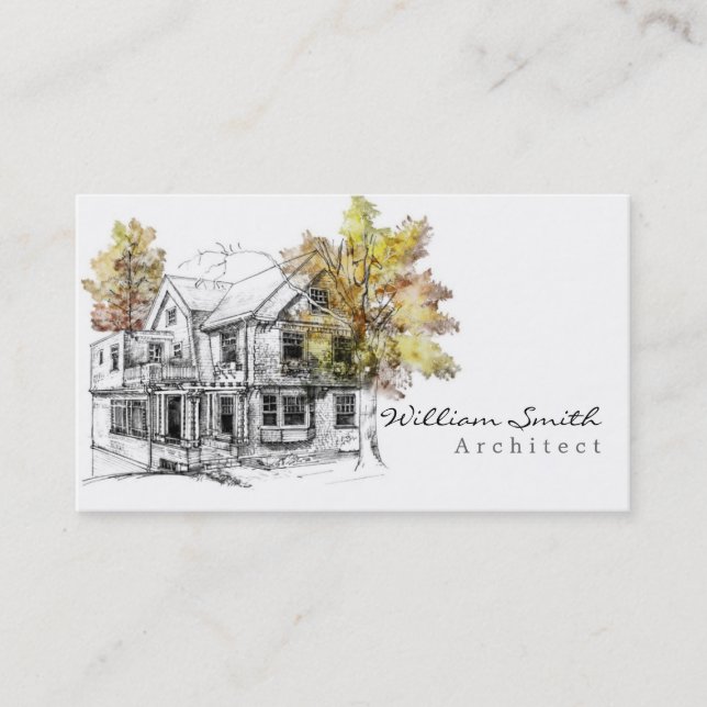 Architect Business Card (Front)