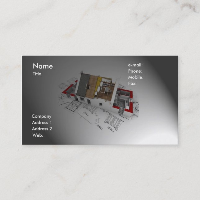 Architect Business Card (Front)