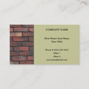 Architect Business Card