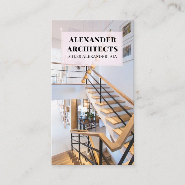 Architect Business Card (Front)