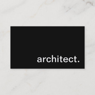 Architect Business Card