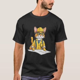 Architect Cat T-Shirt