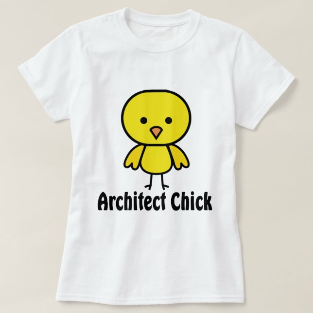 Architect Chick T-Shirt (Design Front)