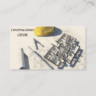 Architect - Constructor - Calling card