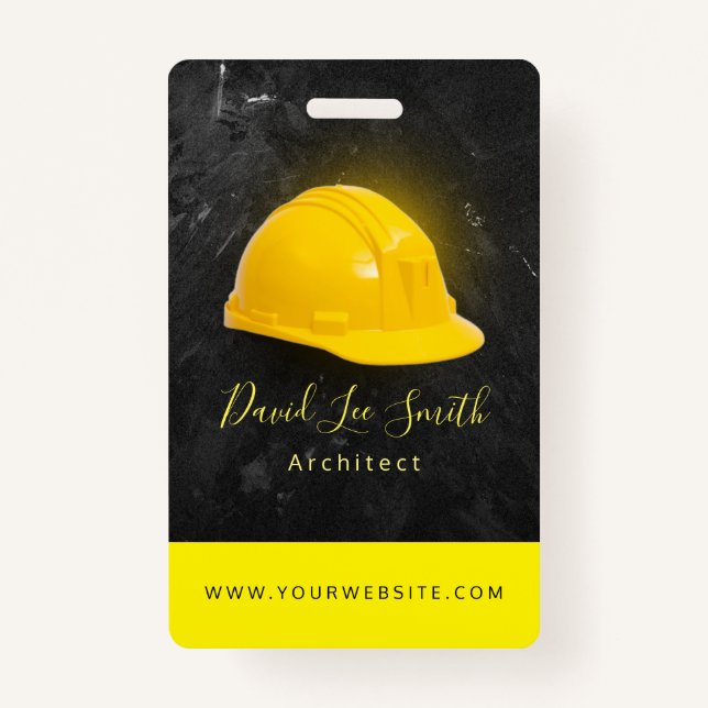 Architect / Contractor ID Badge (Front)