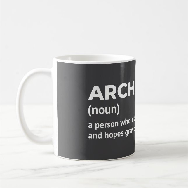 Architect Definition Gift Mug (Left)