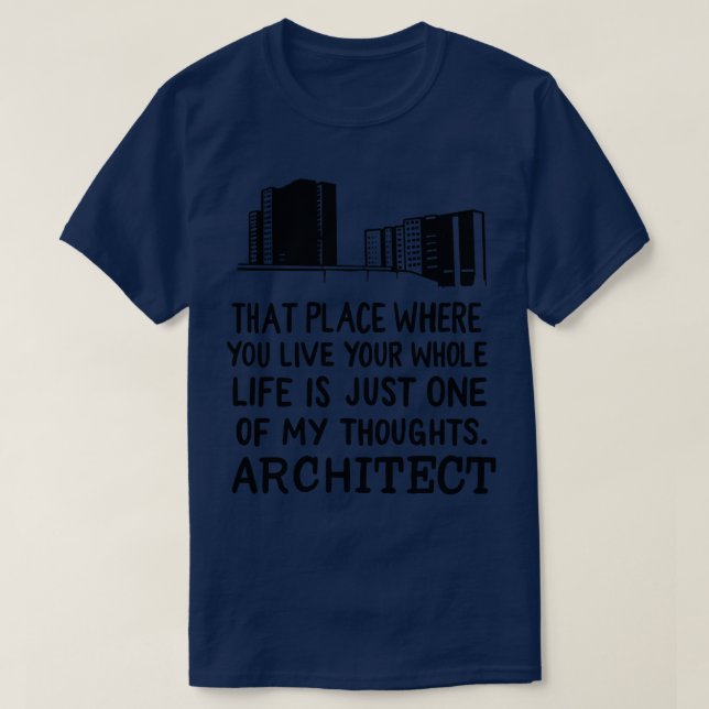 Architect Definition T-Shirt (Design Front)