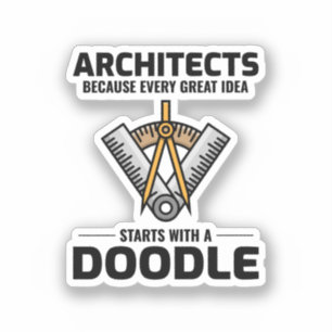 Architect Doodles Interior Design Innovation Funny