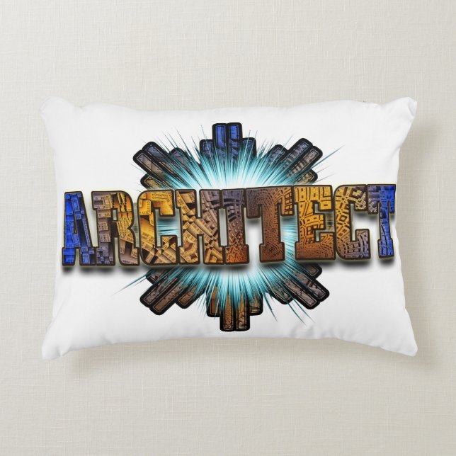 Architect DTW Architects Merch Decorative Cushion (Front)