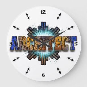 Architect DTW Architects Merch Large Clock