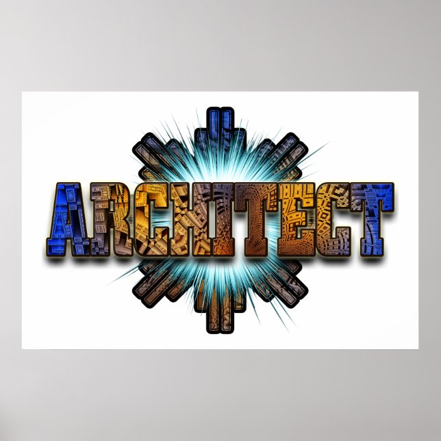 Architect DTW Architects Merch Poster (Front)