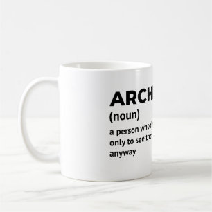 Architect - Funny Job Definition Coffee Mug