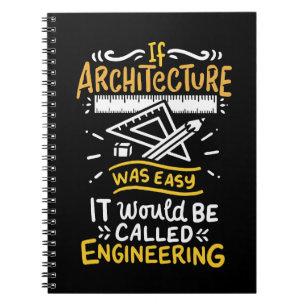 Architect Gifts Notebook