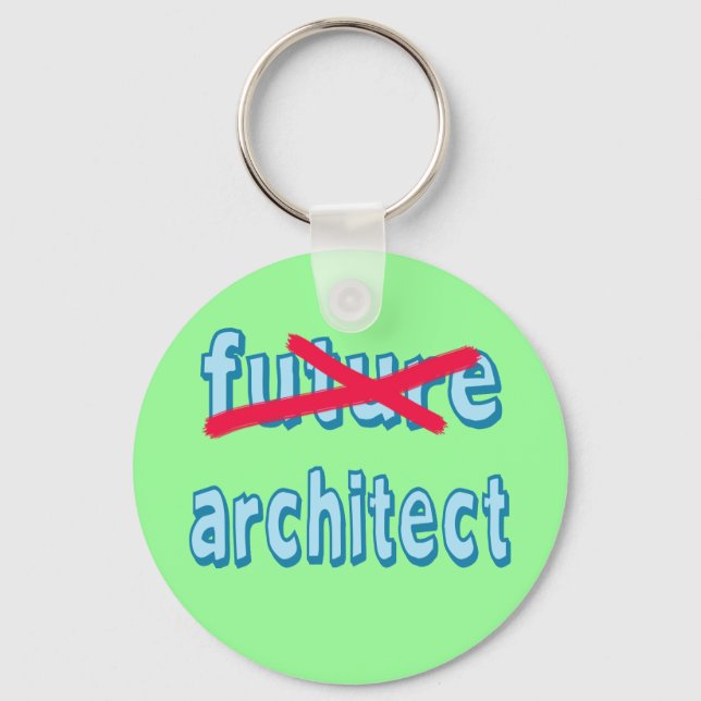 Architect Graduate Products Key Ring (Front)