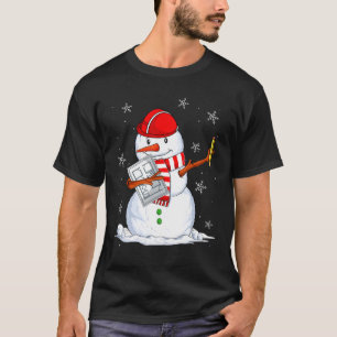 Architect Holiday Christmas Tree Pyjamas Family Ma T-Shirt