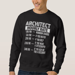 Architect Hourly Rate Sweatshirt