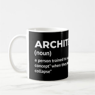 Architect Job Definition Coffee Cup
