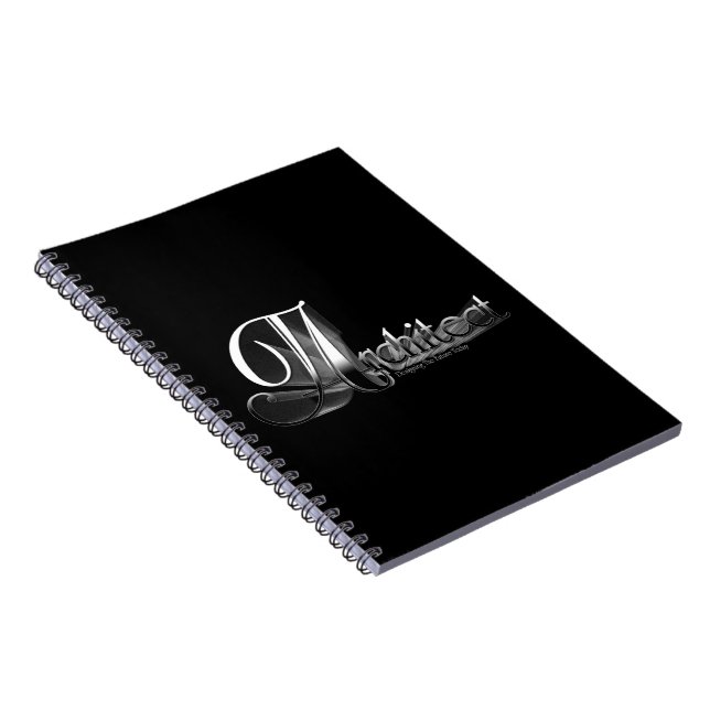 Architect Notebook (Right Side)