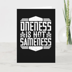 Architect - Oneness Is Sameness Card
