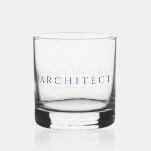 ARCHITECT Rocks Glass / Navy Blue