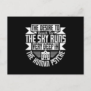 Architect - The Desire To Reach For The Sky Postcard