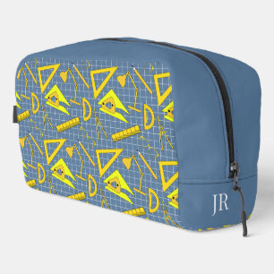 Architect Tools Patterned Monogram Dopp Kit