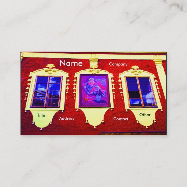 Architect Windows V Business Card (Front)