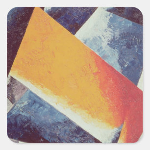 Architectonic Composition Square Sticker