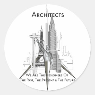 Architects Classic Round Sticker