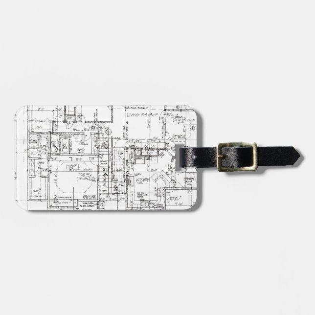 Architects Everything! Luggage Tag (Front Horizontal)