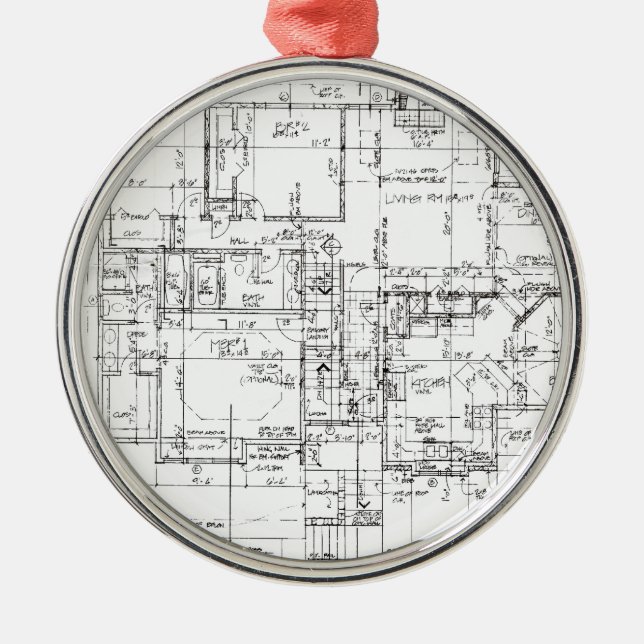 Architects Everything! Metal Tree Decoration (Front)