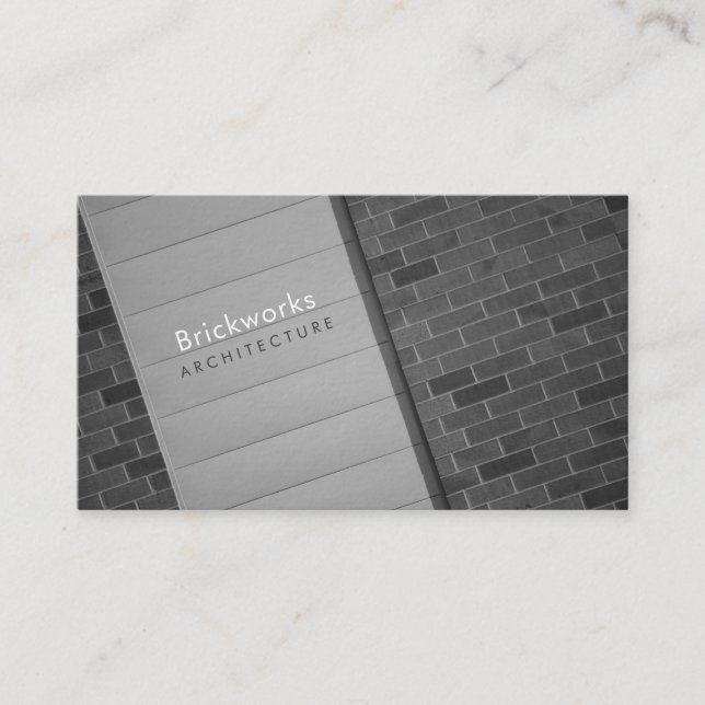 Architectural Abstract Business Card (Front)
