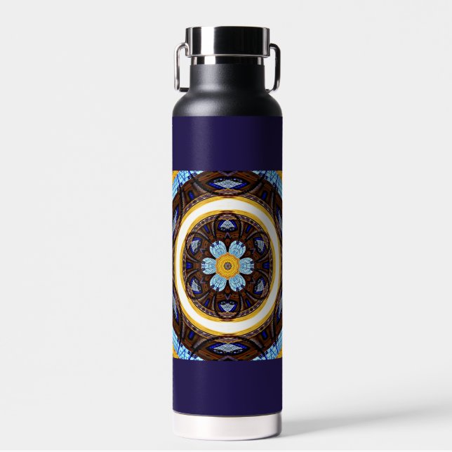 Architectural Abstract Water Bottle (Front)